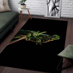Roronoa Zoro Neon Rug 2