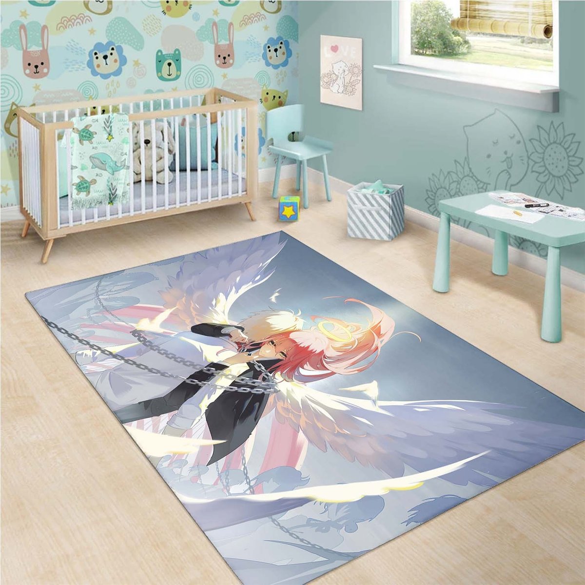 Makima Angel Wings Rug