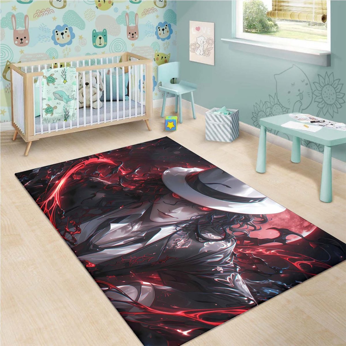 Muzan Kibutsuji Ai Rug