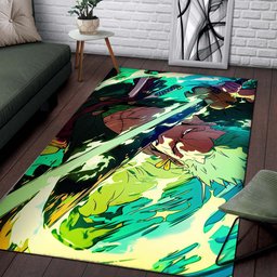 Roronoa Zoro Green Rug 2