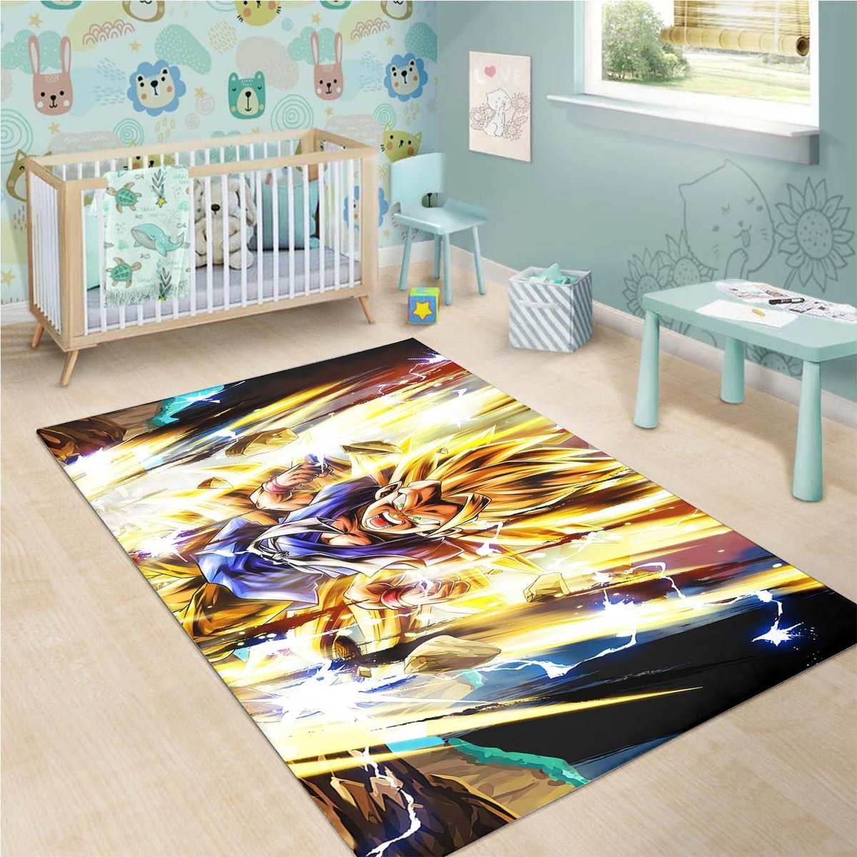 Goku Super Saiyan 1 Rug