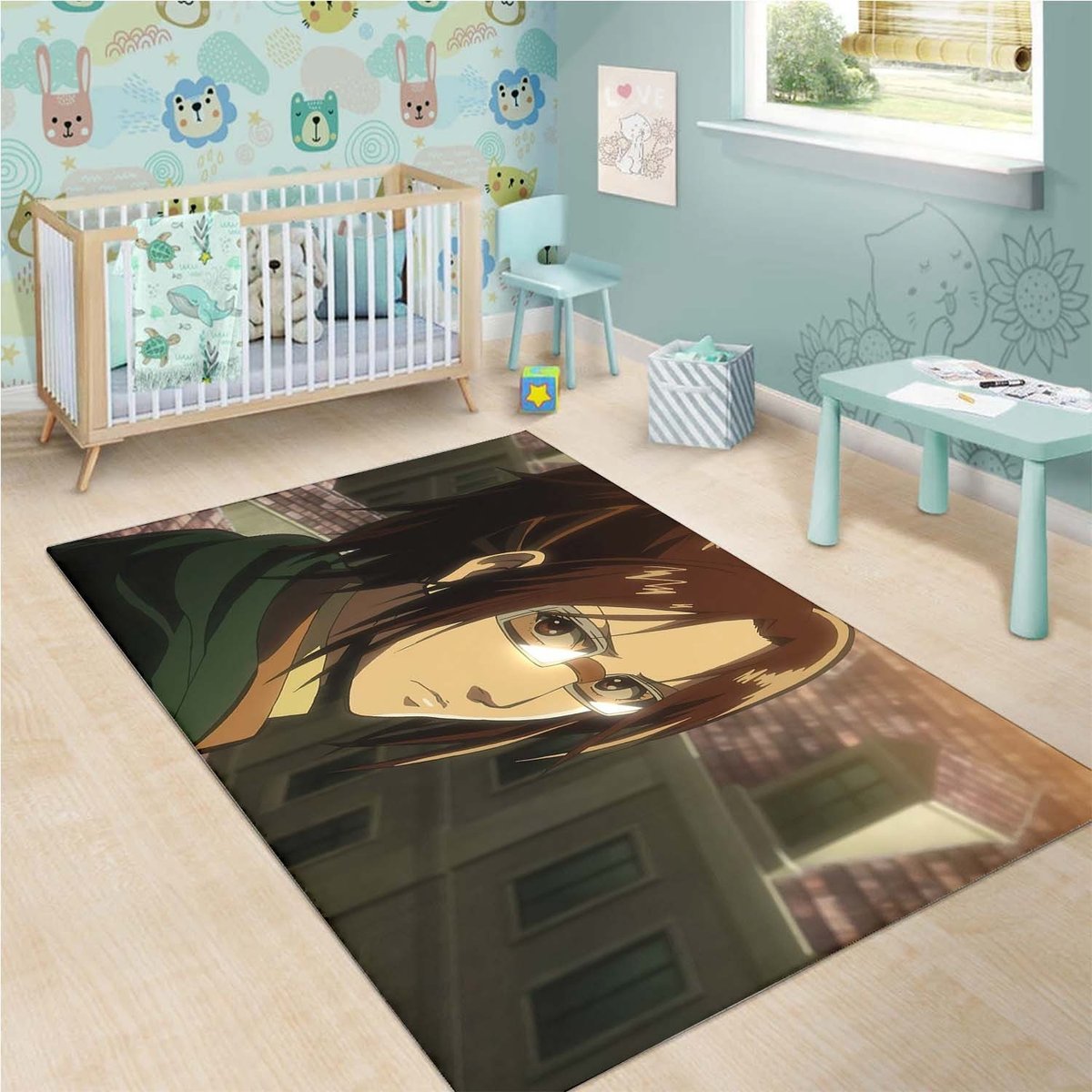 Attack On Titan Hange Zoe Rug