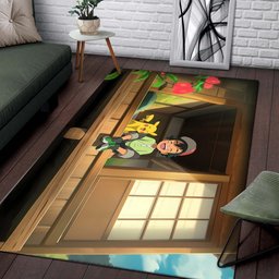 Ash Ketchum Pikachu Rug 2