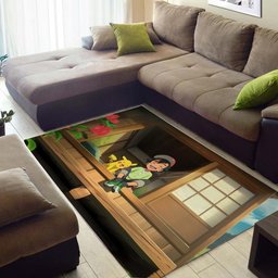 Ash Ketchum Pikachu Rug 3