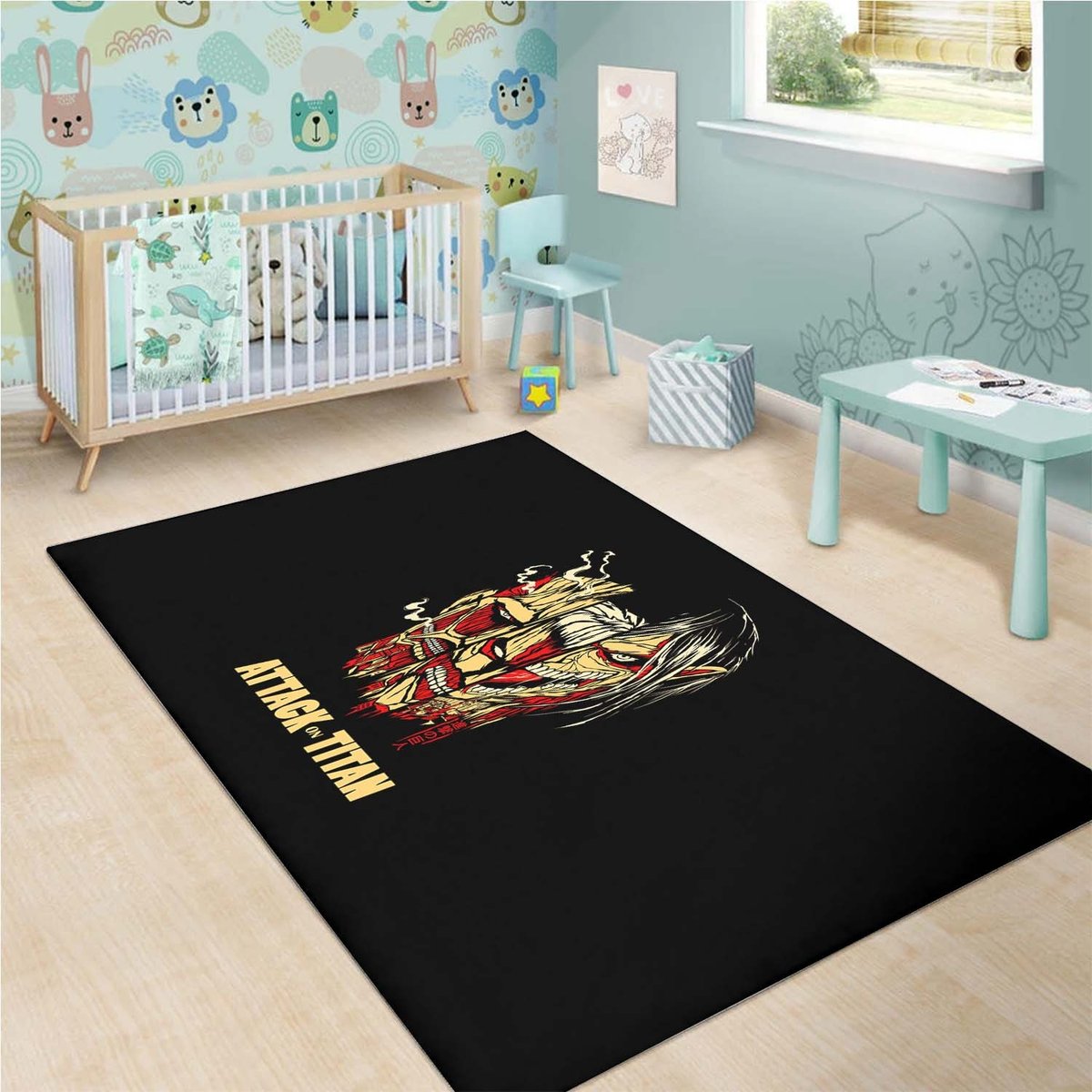 Attack On Titan 4 Rug