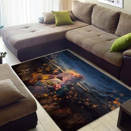 Frieren Anime Girl Rug 3