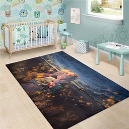 Frieren Anime Girl Rug