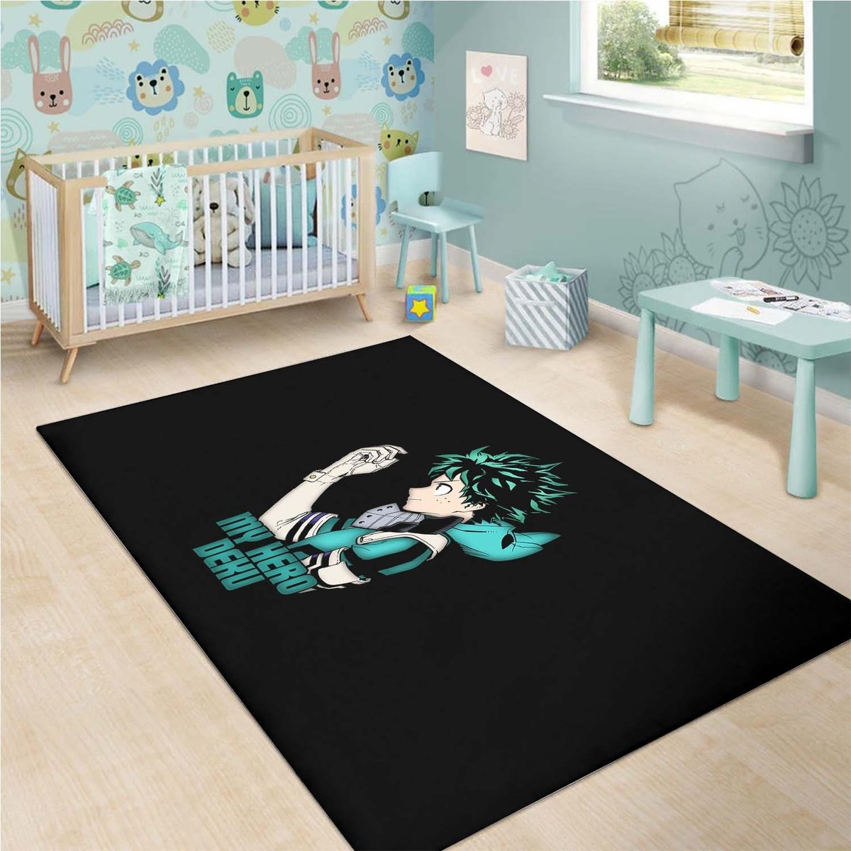 Deku Izuku Midoriya Rug
