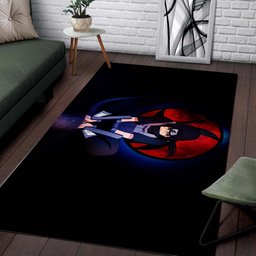 Itachi Uchiha Pose Rug 2