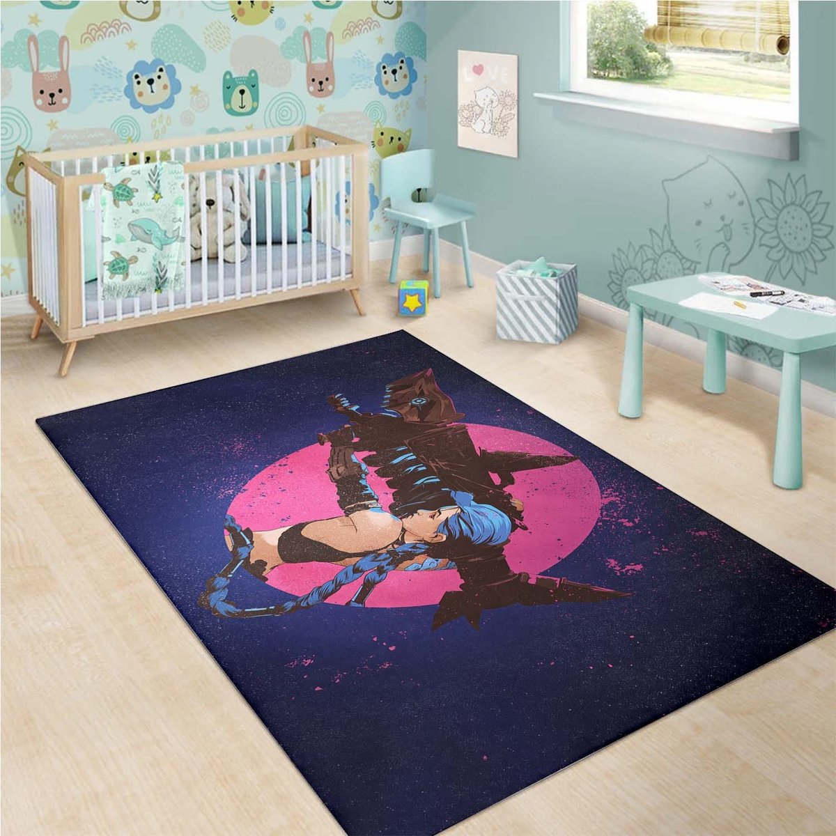 Jinx Poster Arcane Rug