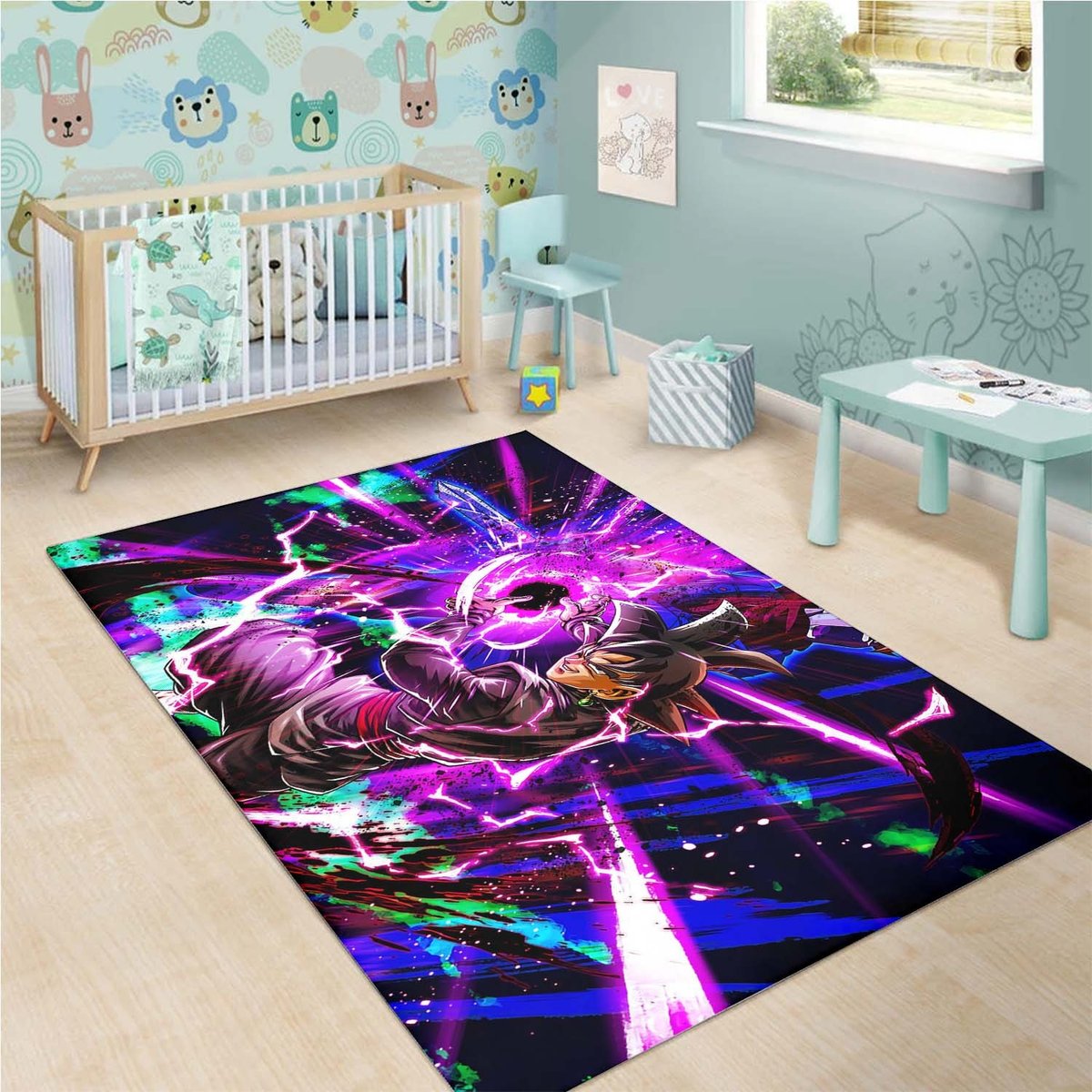Goku Black Dragon Rug