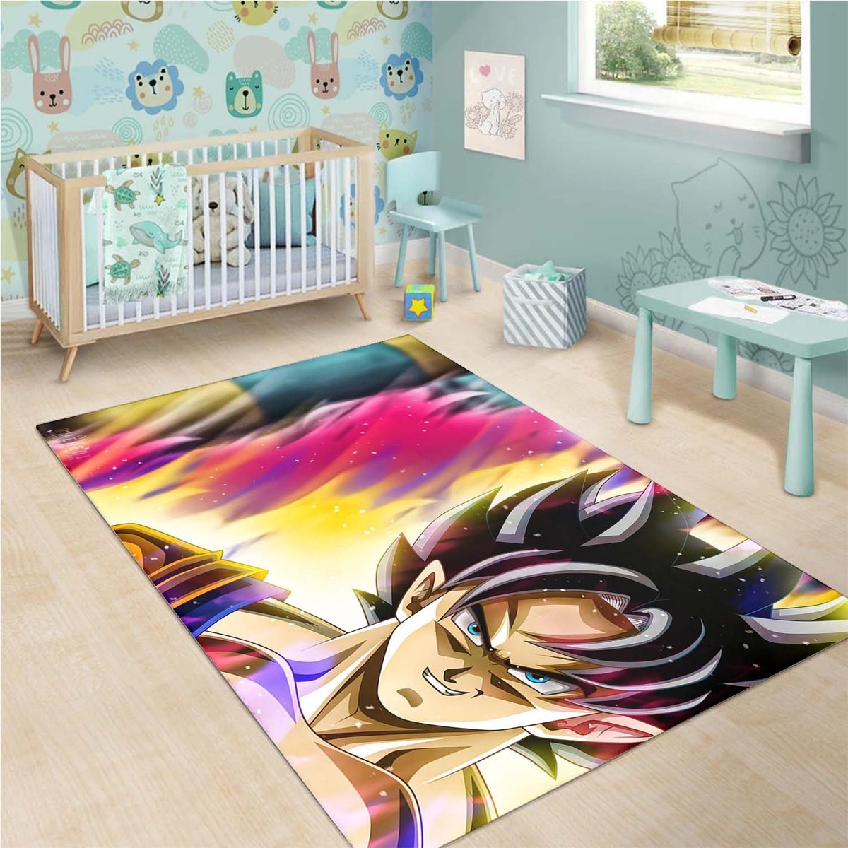 Goku Ultra Instinct Rug