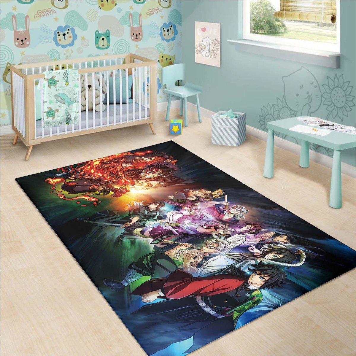 Demon Slayer Rug
