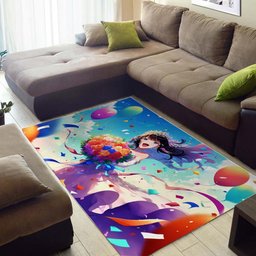 Bride Anime Cute 1 Rug 3
