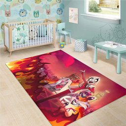 Hazbin Hotel Anime Series Rug