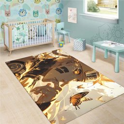 Golden Naruto Rug