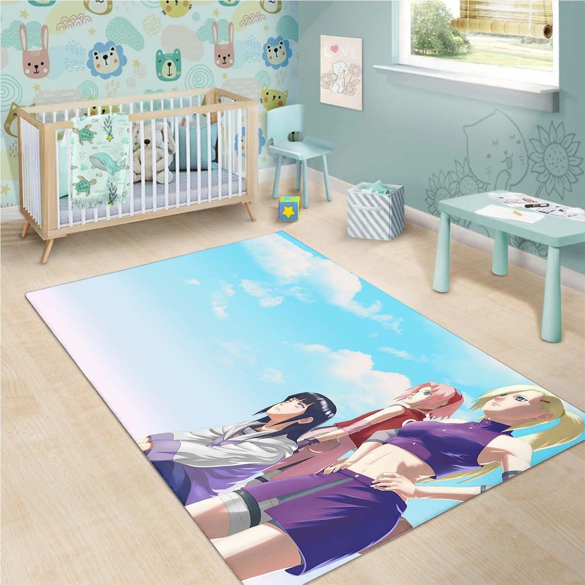 Ino Yamanaka Hinata Rug