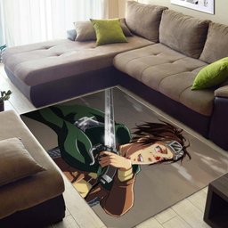Hange Zoe Attack On Titan Rug 3