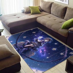 Anime Girl Stars Rug 3