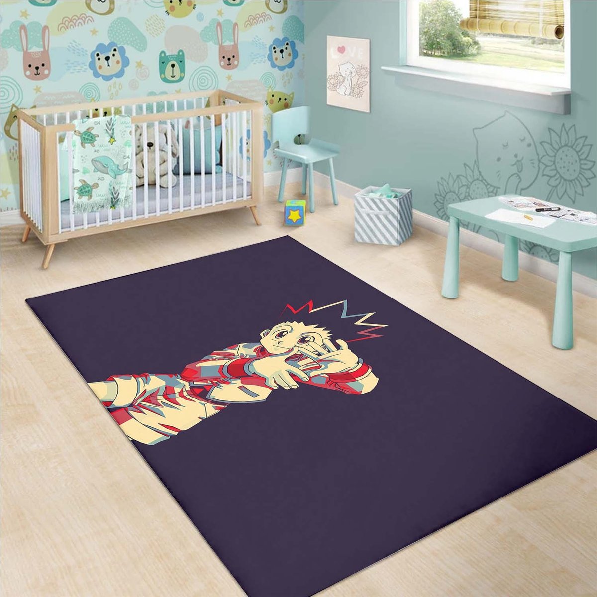Gon Freecss Hunter Rug