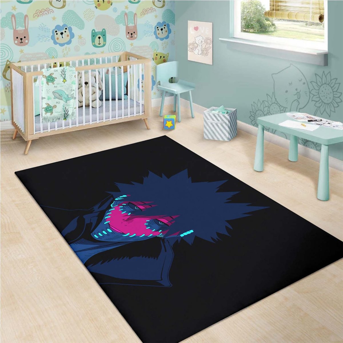 Dabi 5K My Hero Rug