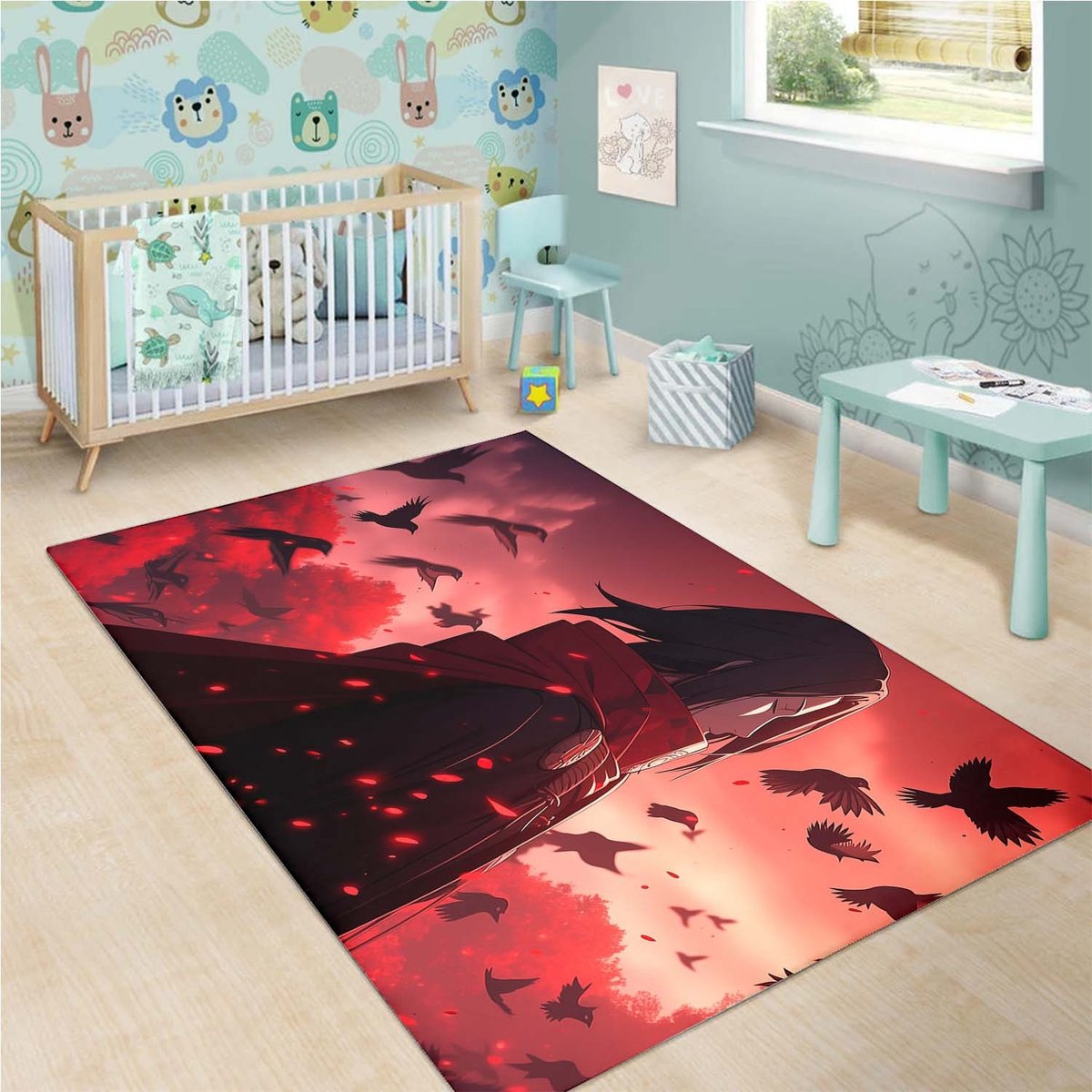 Itachi Uchiha Ai Rug