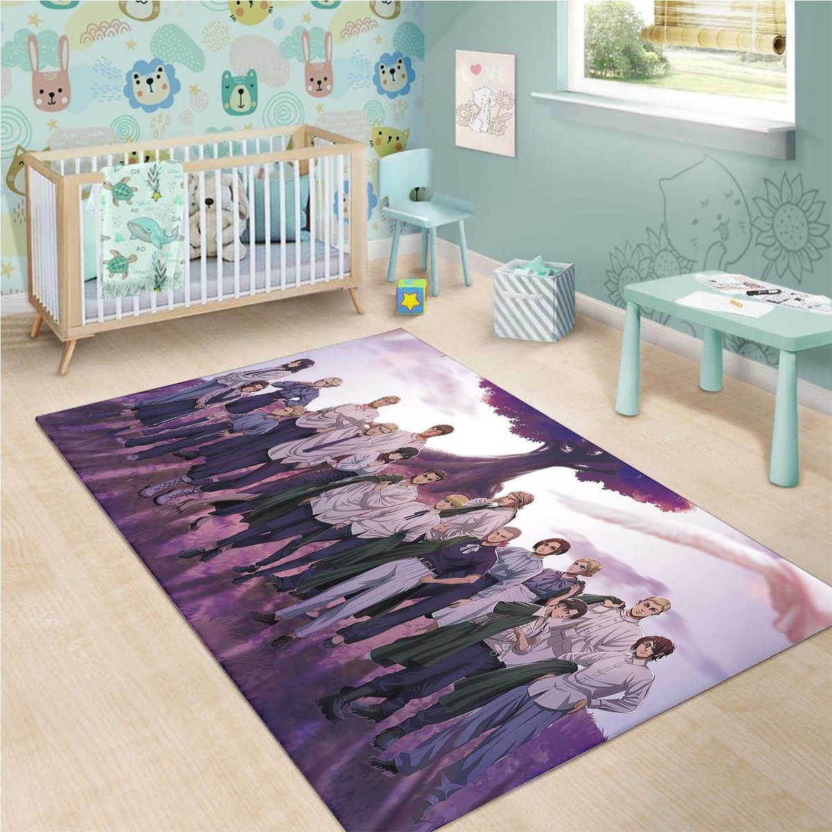 Attack On Titan 6 Rug