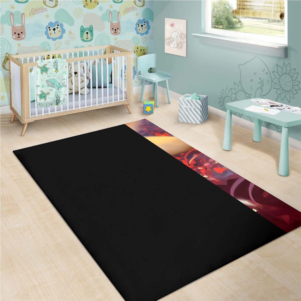 Anime Girl 3 Rug