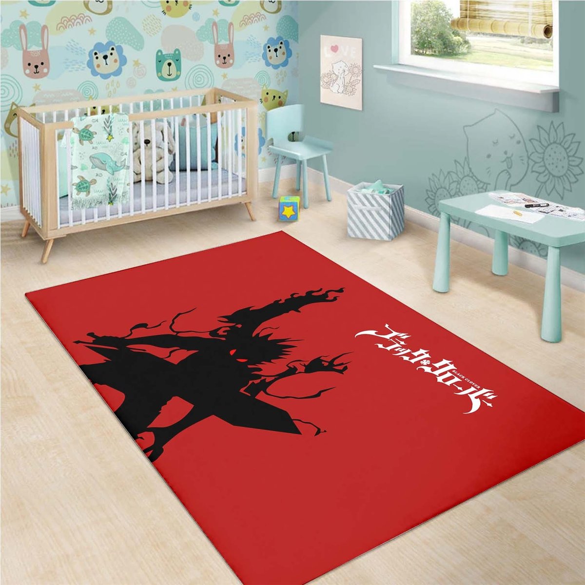 Asta Demon Black Rug