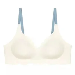 Thin-cup seamless wireless bra, view 2