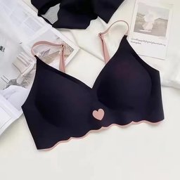 Seamless wireless push-up bralette with molded cups, view 9