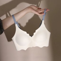Seamless wireless push-up bralette with molded cups, view 12