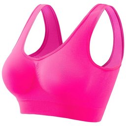 Unlined seamless crop-top sports bralette, view 12