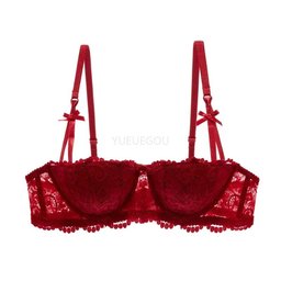 Balconette underwire push-up bra for small busts, view 3