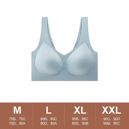 Ultra-thin seamless full-cup bra for sleep and yoga, view 4