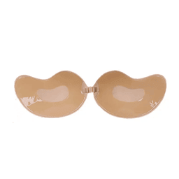 Reusable silicone adhesive push-up bra with front closure, view 14