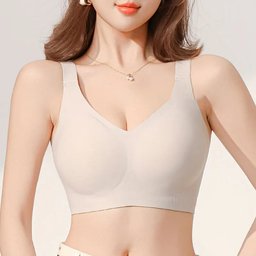 No-show wireless full-coverage minimizer bra