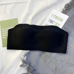 Convertible bandeau bra with removable straps, view 2