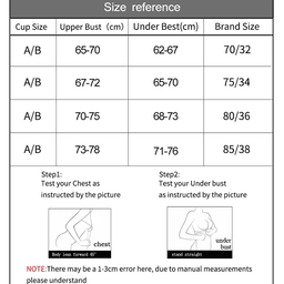Seamless wireless push-up bra for A and B cups, view 10