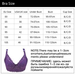 Lace full-cup underwire bra, lightly padded, view 8