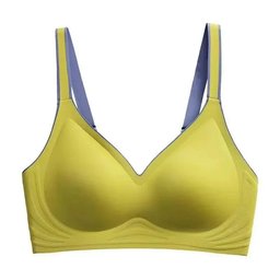 Seamless wireless push-up bra with removable pads, view 6
