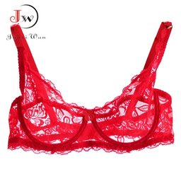 Breathable lace push-up bralette, view 11