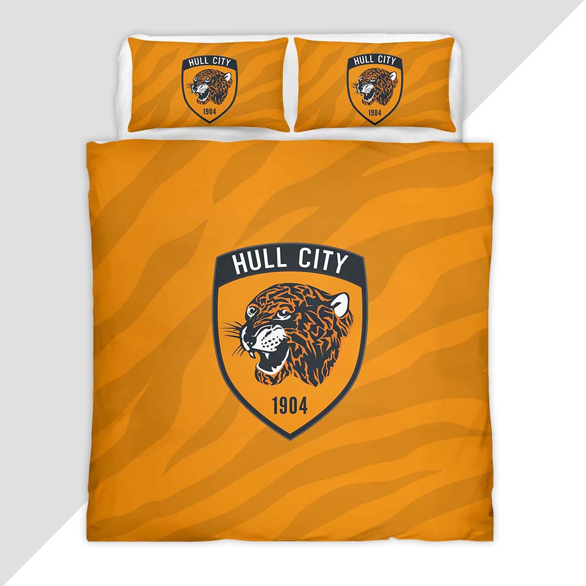 Hull City FC EFL Championship 12 Duvet Cover - Hull City Bedding Set