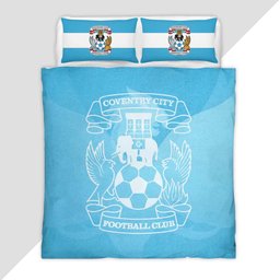 Coventry City FC EFL Championship 07 Duvet Cover - Coventry City Bedding Set