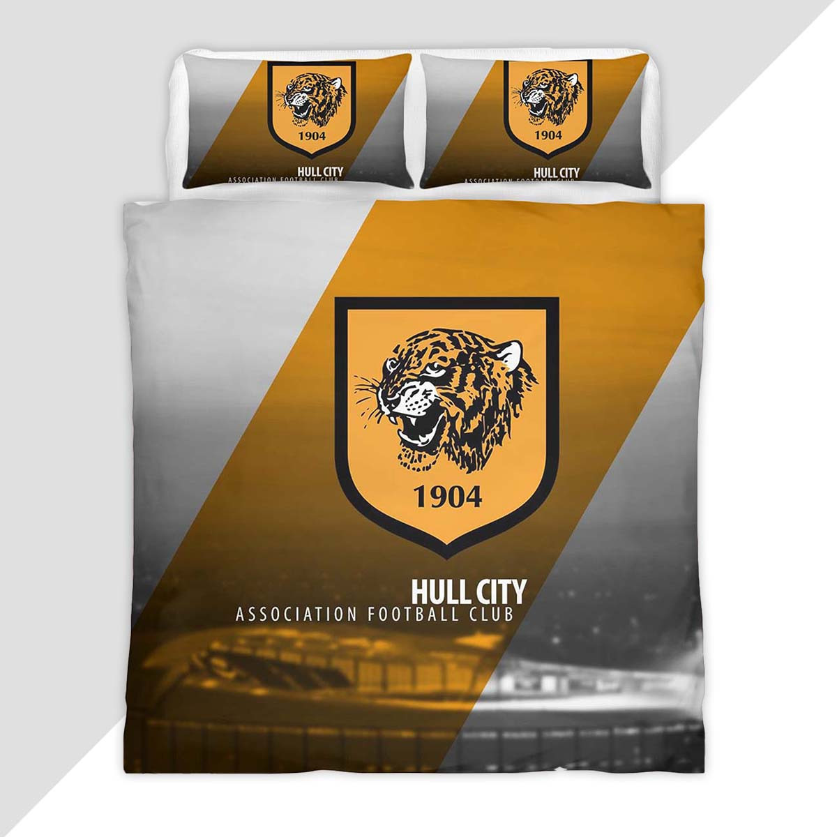 Hull City FC EFL Championship 02 Duvet Cover - Hull City Bedding Set