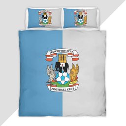 Coventry City FC EFL Championship 01 Duvet Cover - Coventry City Bedding Set