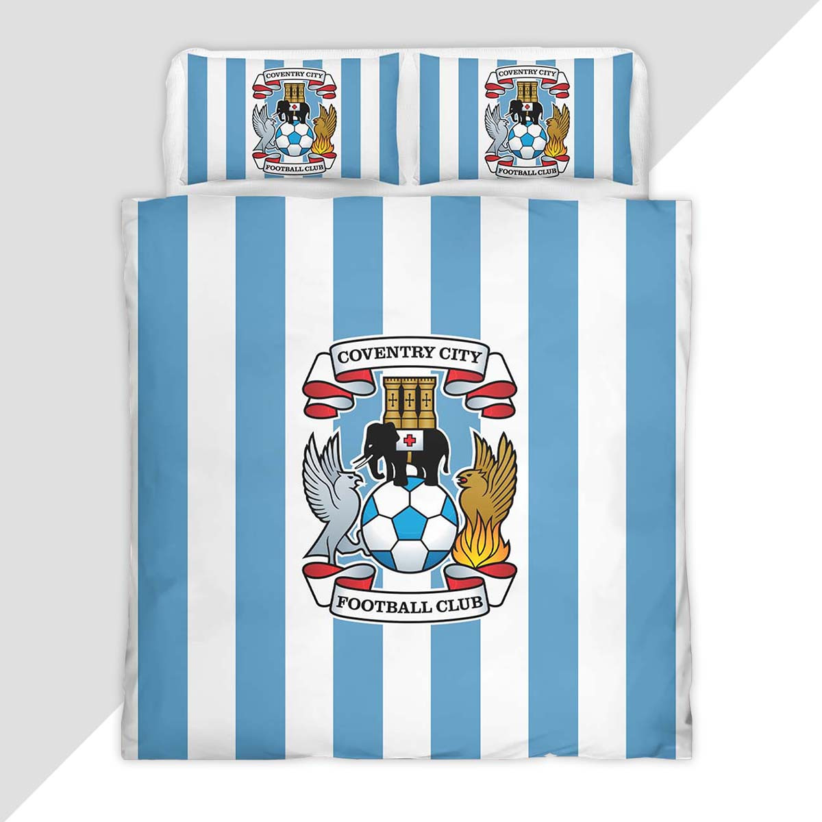 Coventry City FC EFL Championship 11 Duvet Cover - Coventry City Bedding Set