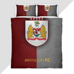 Bristol City FC EFL Championship 06 Duvet Cover - Bristol City Bedding Set