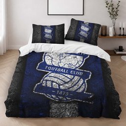 Birmingham City FC EFL Championship Black Stone Duvet Cover - Birmingham City Bedding Set 2