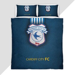 Cardiff City FC EFL Championship 05 Duvet Cover - Cardiff City Bedding Set